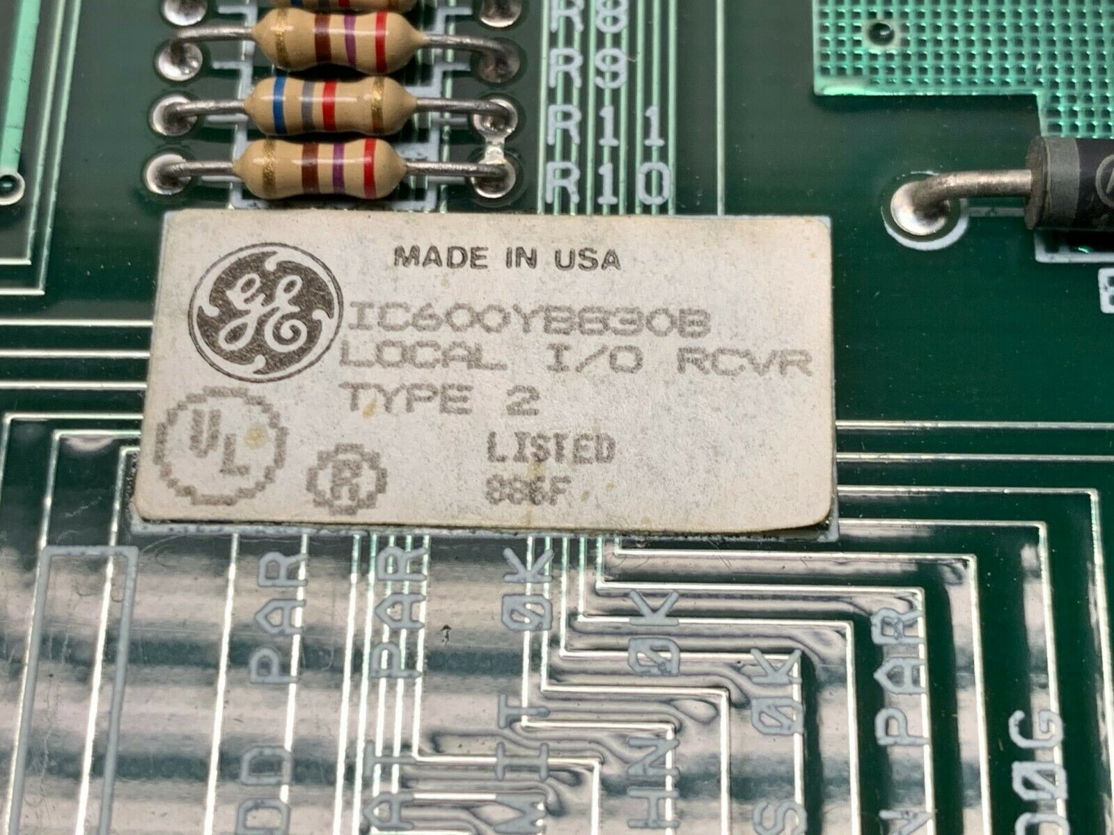 USED GENERAL ELECTRIC CIRCUIT BOARD IC600YB830B