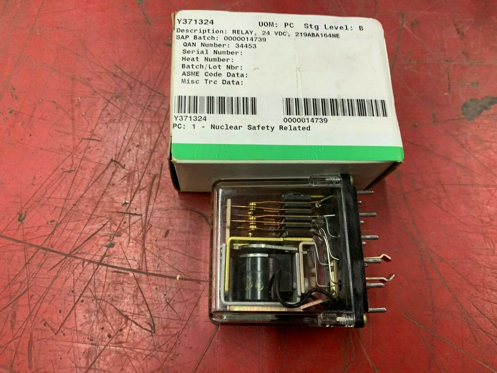 NEW IN BOX STRUTHERS-DUNN 24-28VDC RELAY 219ABA164-NE