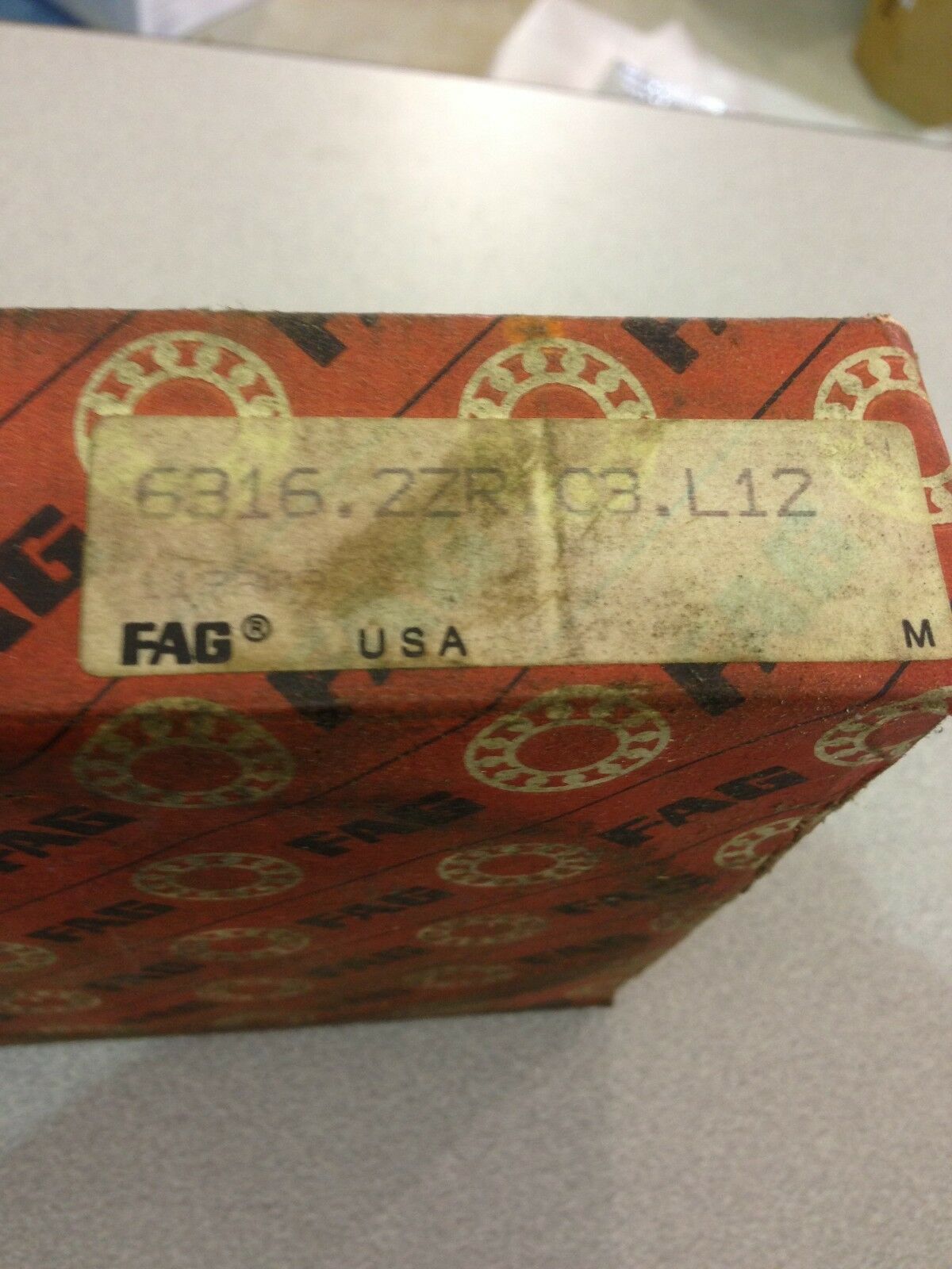 NEW IN BOX FAG ROLLER BEARING 6316.2ZR.C3.L12