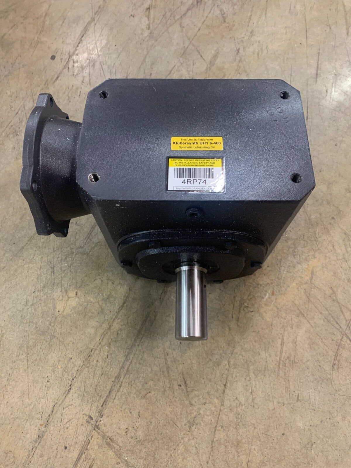 NEW NO BOX DAYTON 60:1 RATIO SPEED REDUCER 4RP74 GEAR BOX FREE SHIPPING!!!