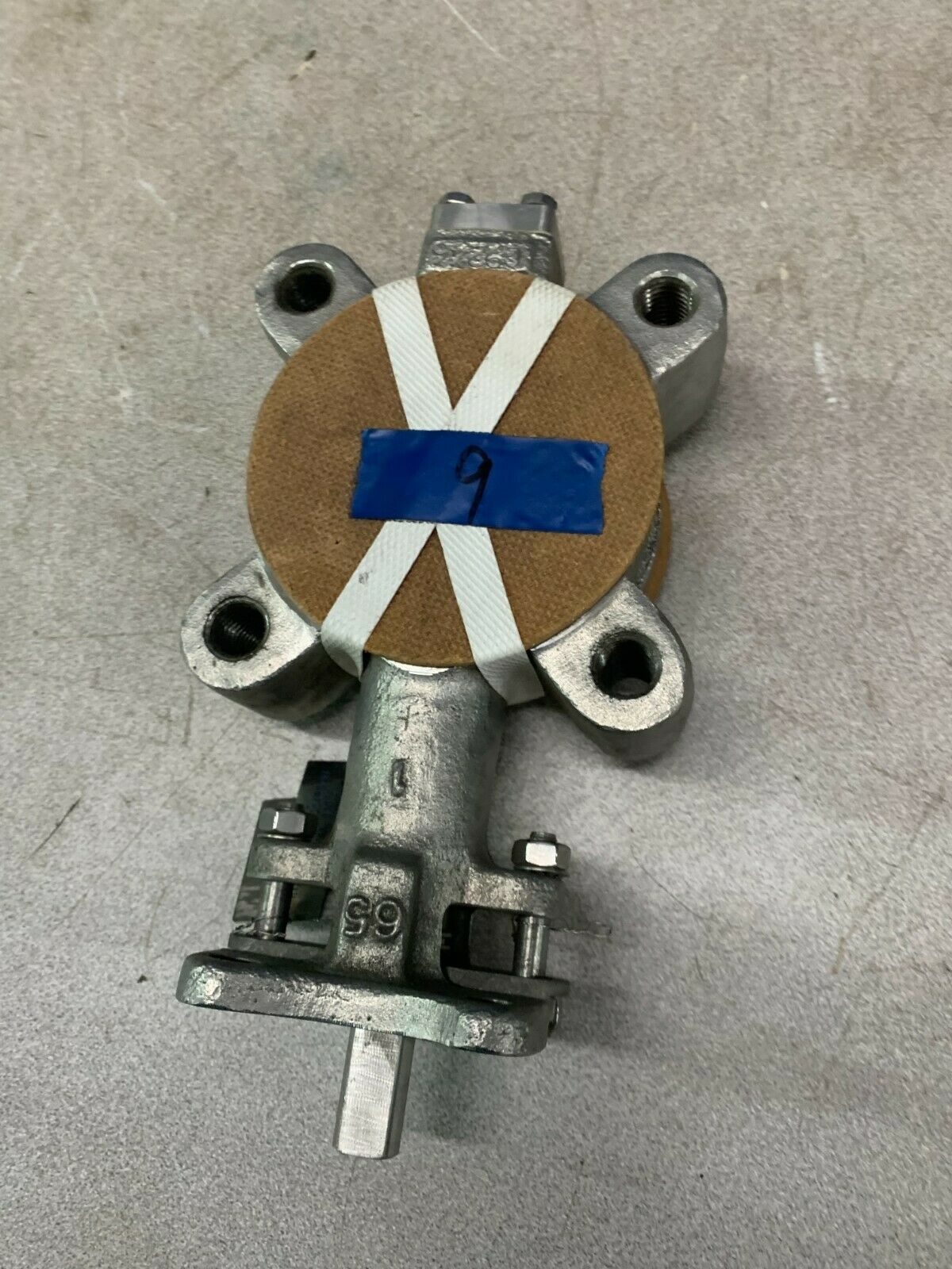 NEW NO BOX KEYSTONE 2-1/2" K-LOK BUTTERFLY VALVE 312 BODY CF8M STEM 17-4