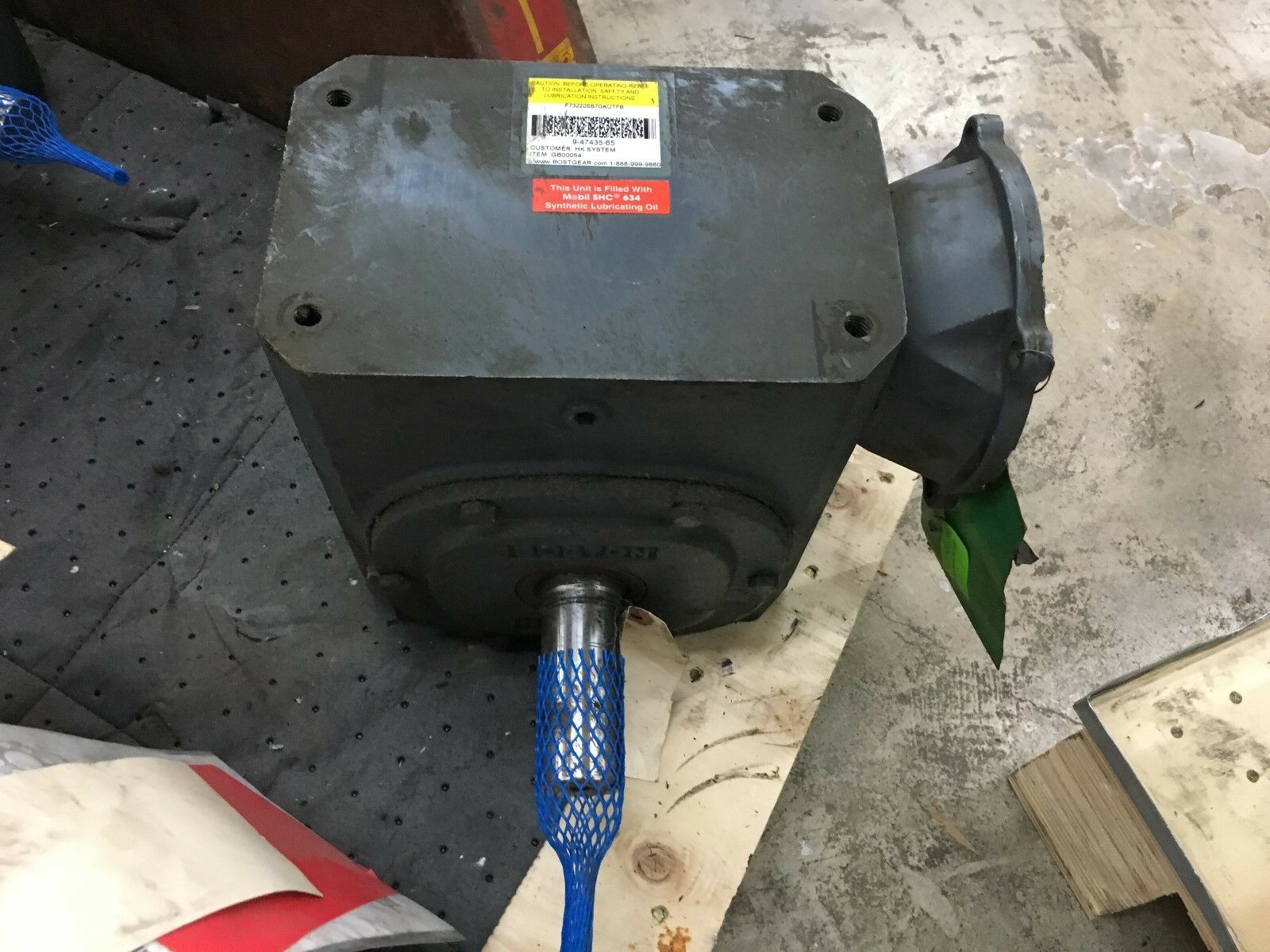 REBUILT BOSTON GEAR SPEED REDUCER F73220SB7GKUTFB