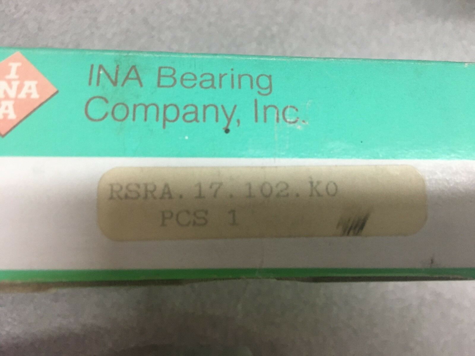 NEW IN BOX INA BEARING  RSRA 17.102.K0