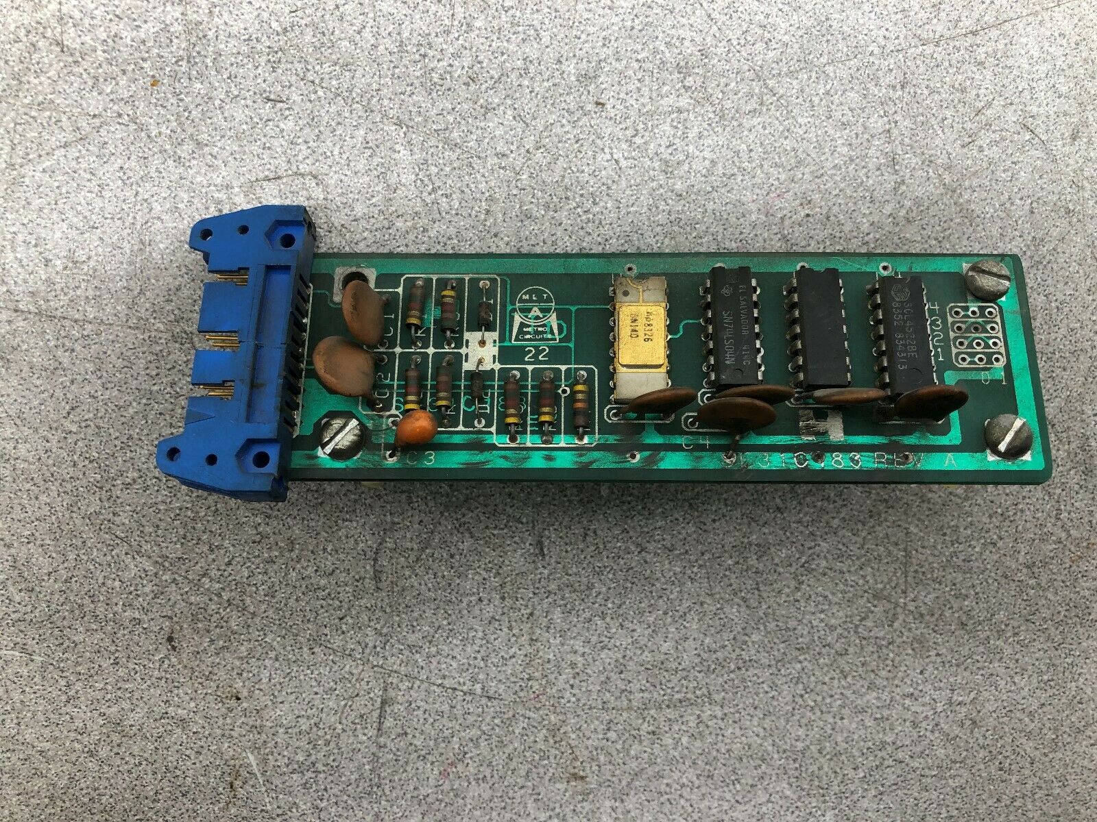 USED MET CIRCUIT BOARD SE31C183