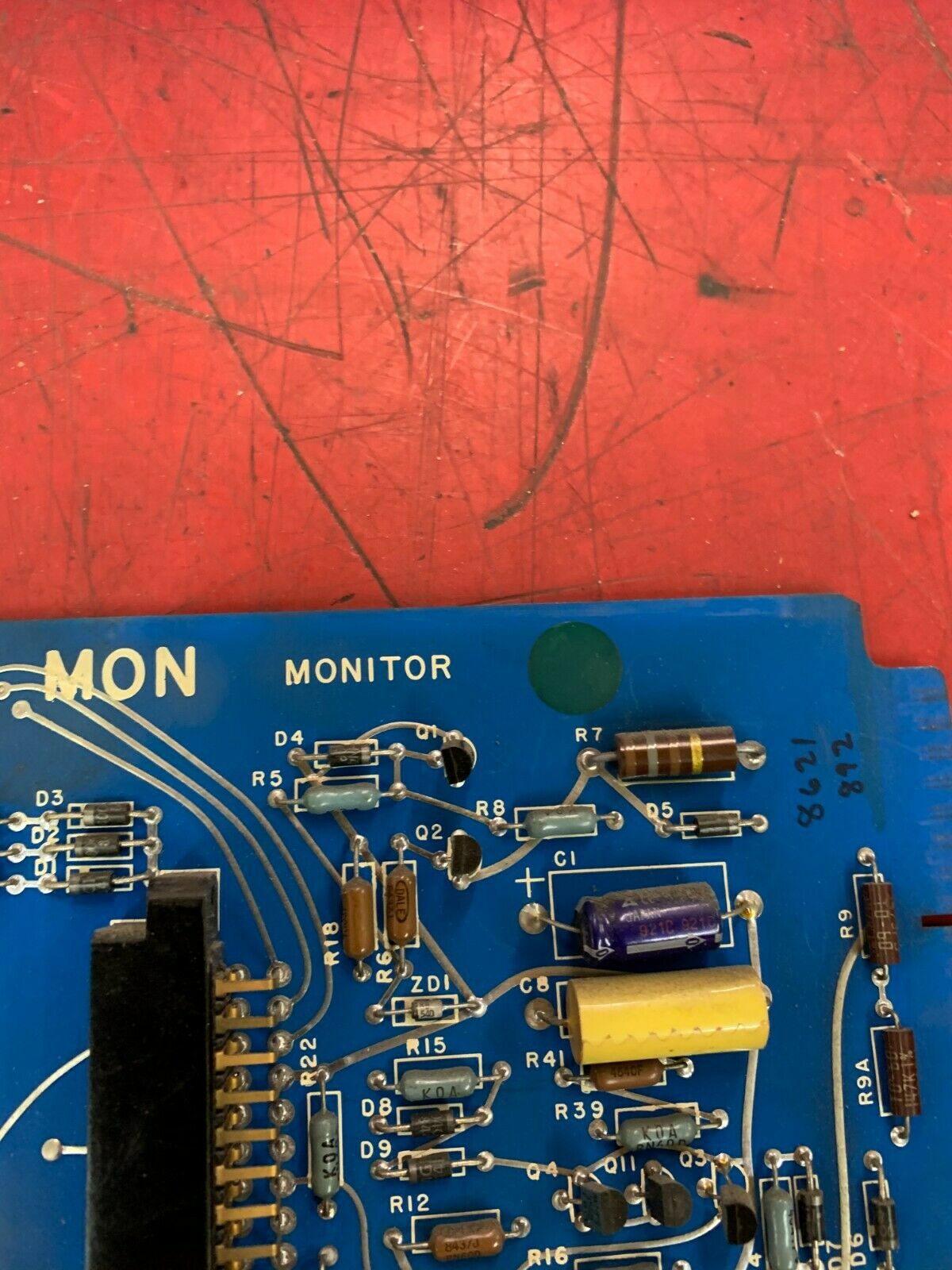 USED CUTLER-HAMMER MONITOR CIRCUIT BOARD 58-4956