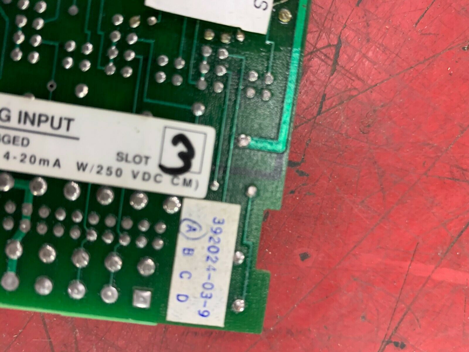 USED EMERSON CIRCUIT BOARD 392024-03-9