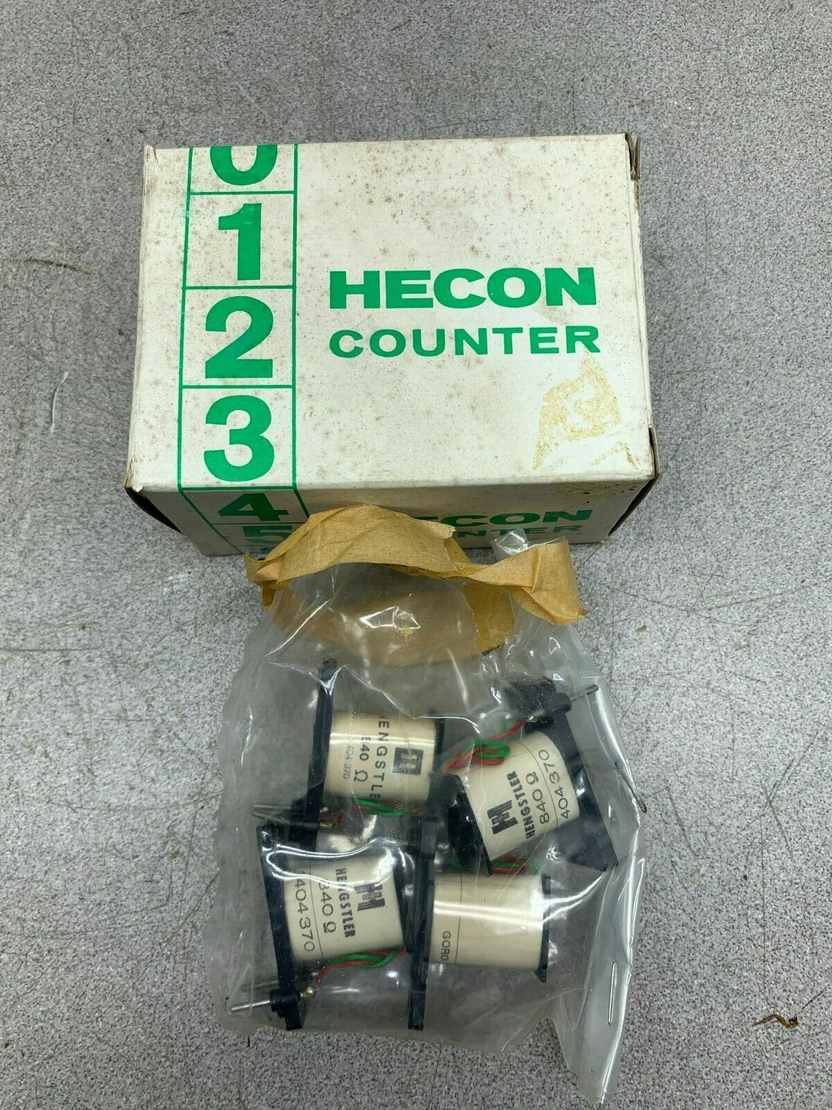 BOX OF 4 NEW IN BOX HECON COILS G1-404-170