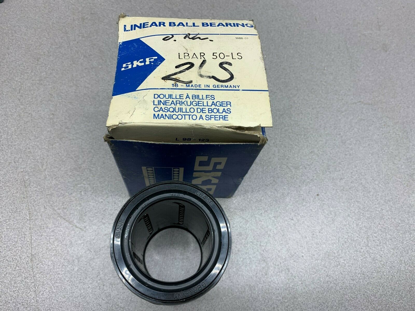 NEW IN BOX SKF BEARING LBAR 50-LS