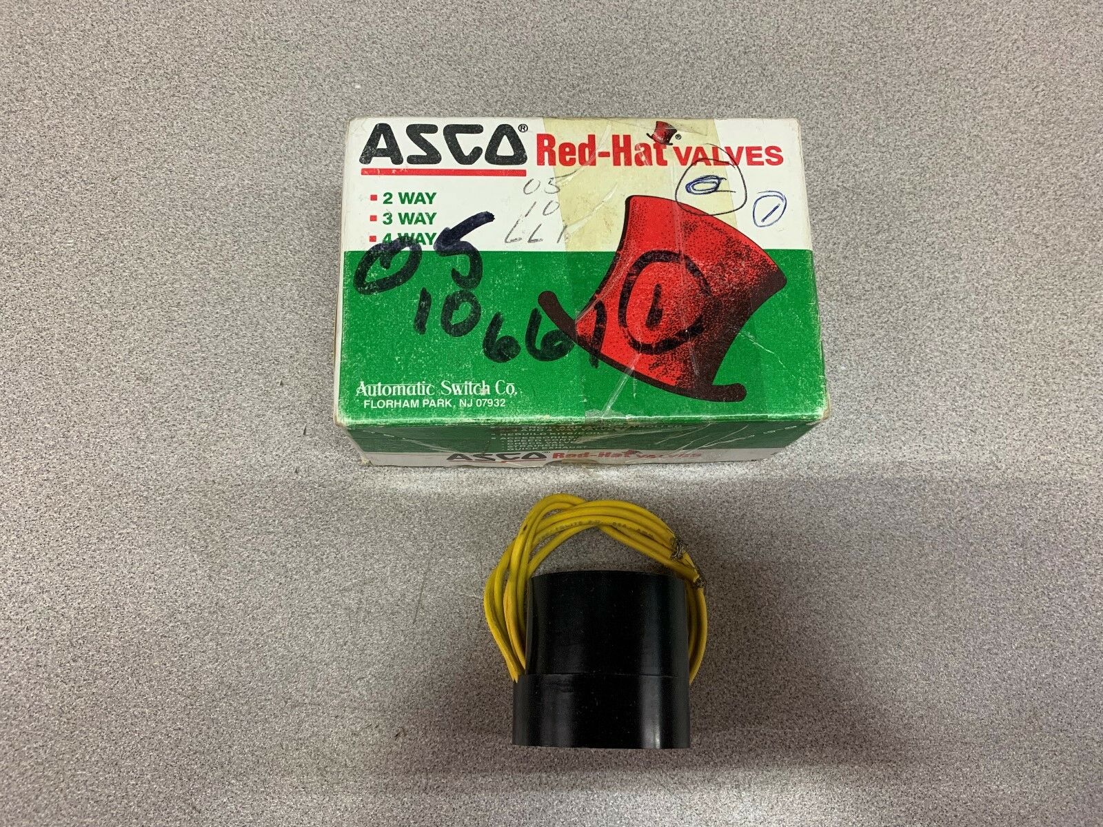 NEW IN BOX ASCO COIL 222-184-8D