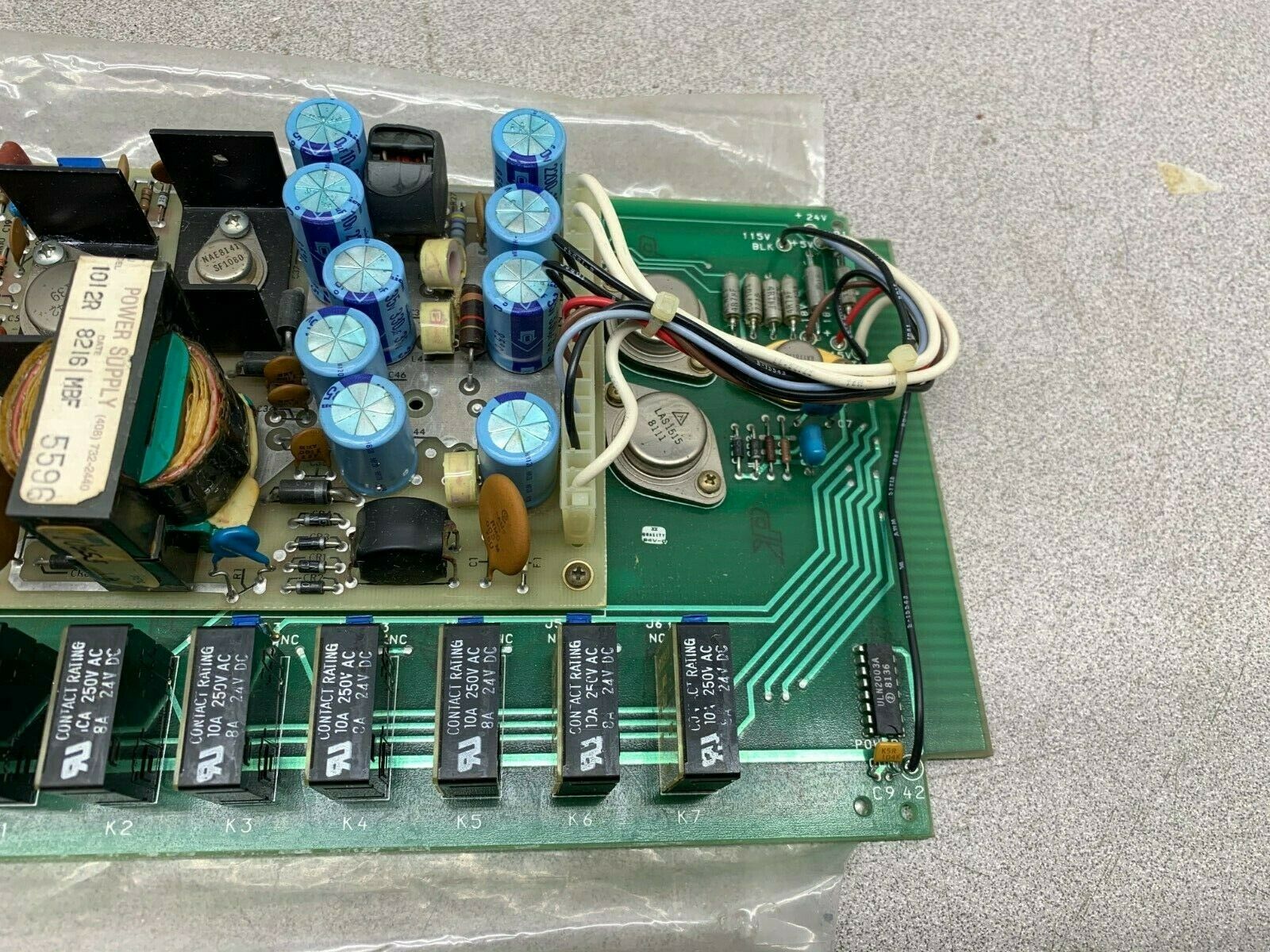 NEW NO BOX WESTINGHOUSE PC BOARD POWER SUPPLY ASSEMBLY 1504D72G01