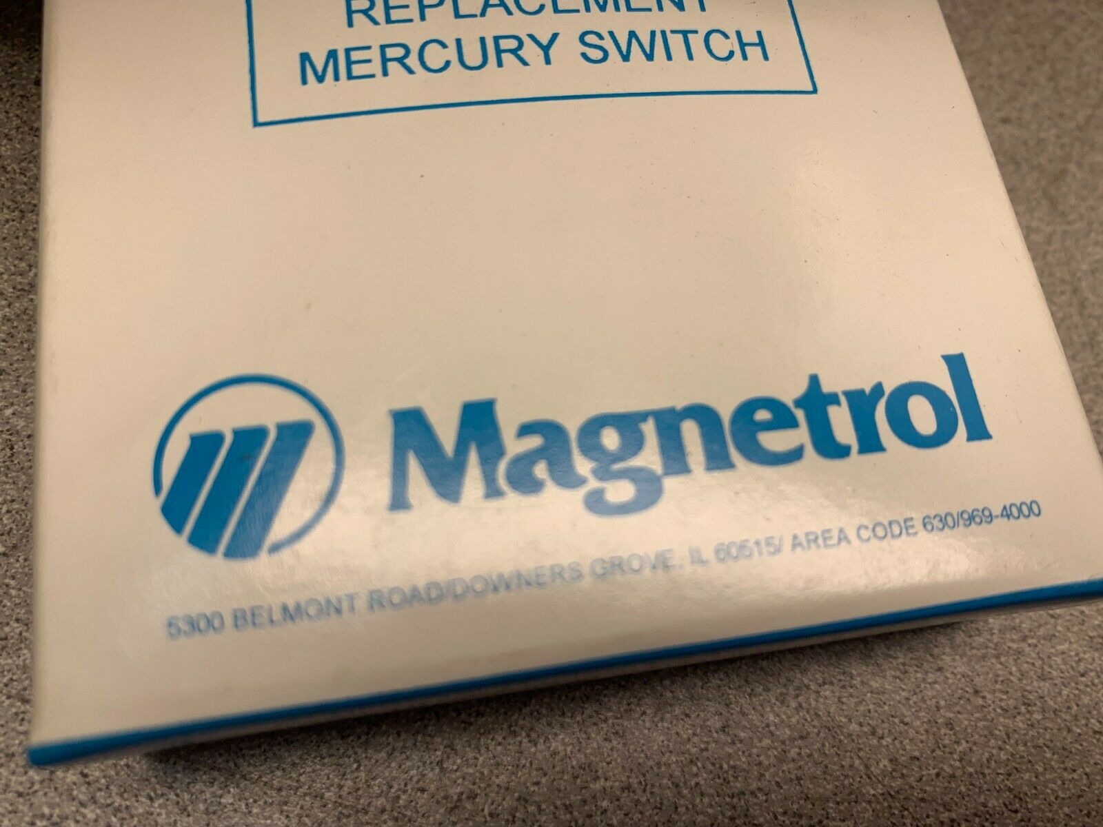 NEW IN BOX MAGNETROL MERCURY SWITCH 089-7101-015