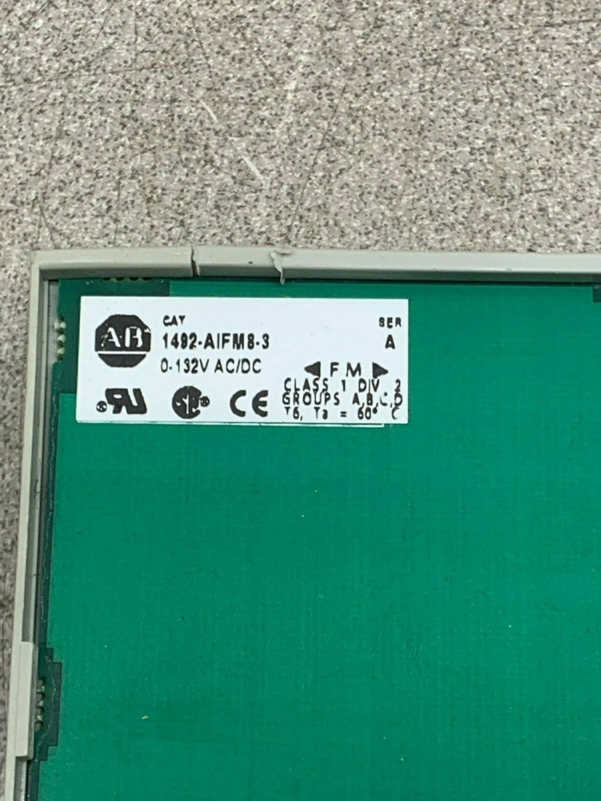 USED ALLEN-BRADLEY ANALOG INTERFACE MODULE 1492-AIFM8-3 SERIES A