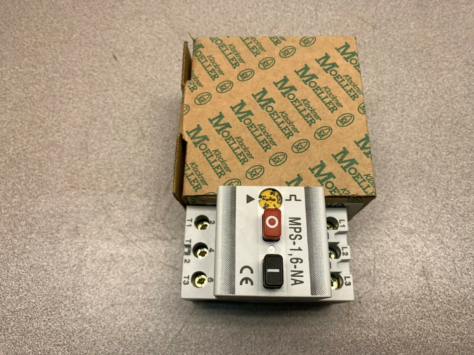 NEW IN BOX MOELLER MANUAL PROTECTIVE SWITCH MPS-1,6-NA