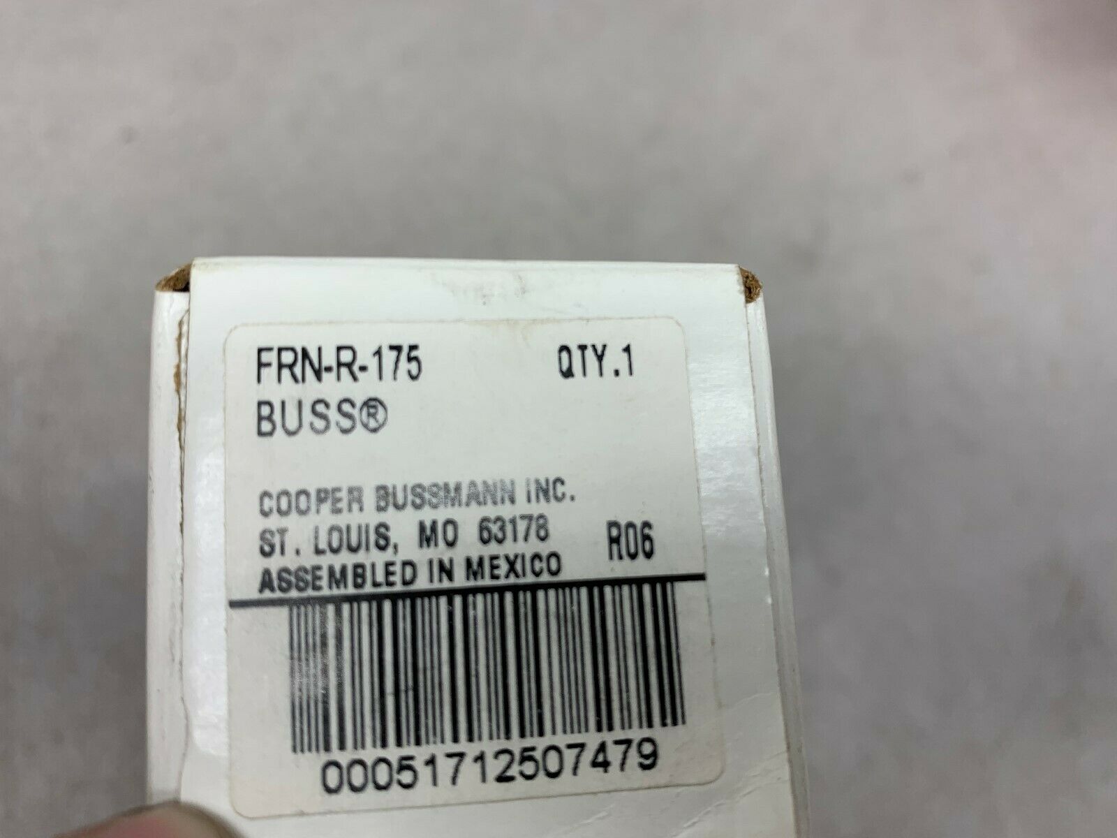 NEW IN BOX BUSS FUSE FNR-R-175