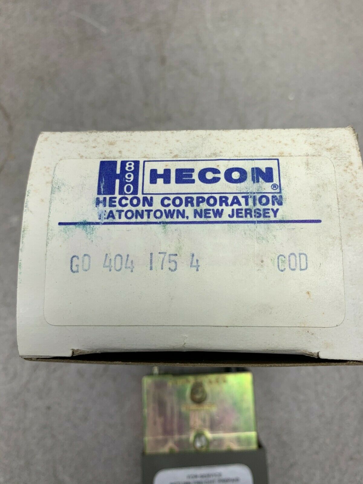 NEW IN BOX HECON COUNTER G0 404 175 4