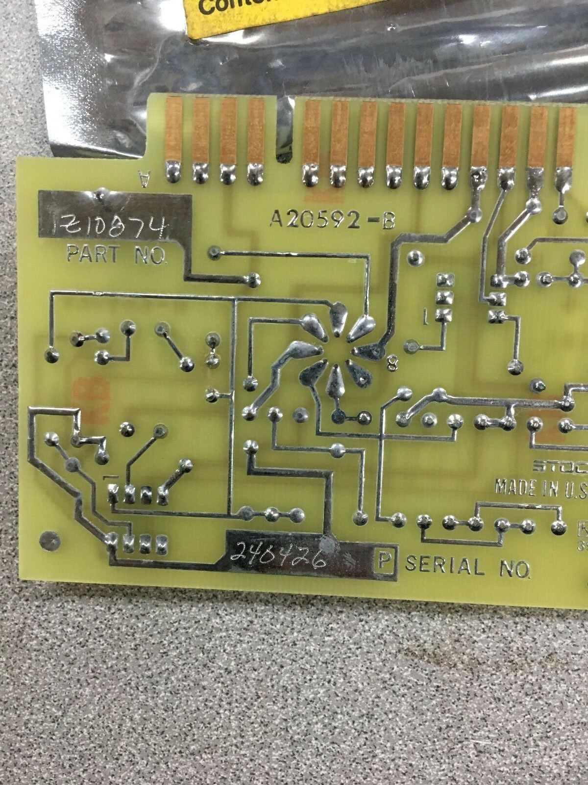 NEW NO BOX STOCK CIRCUIT BOARD 1-Z1874