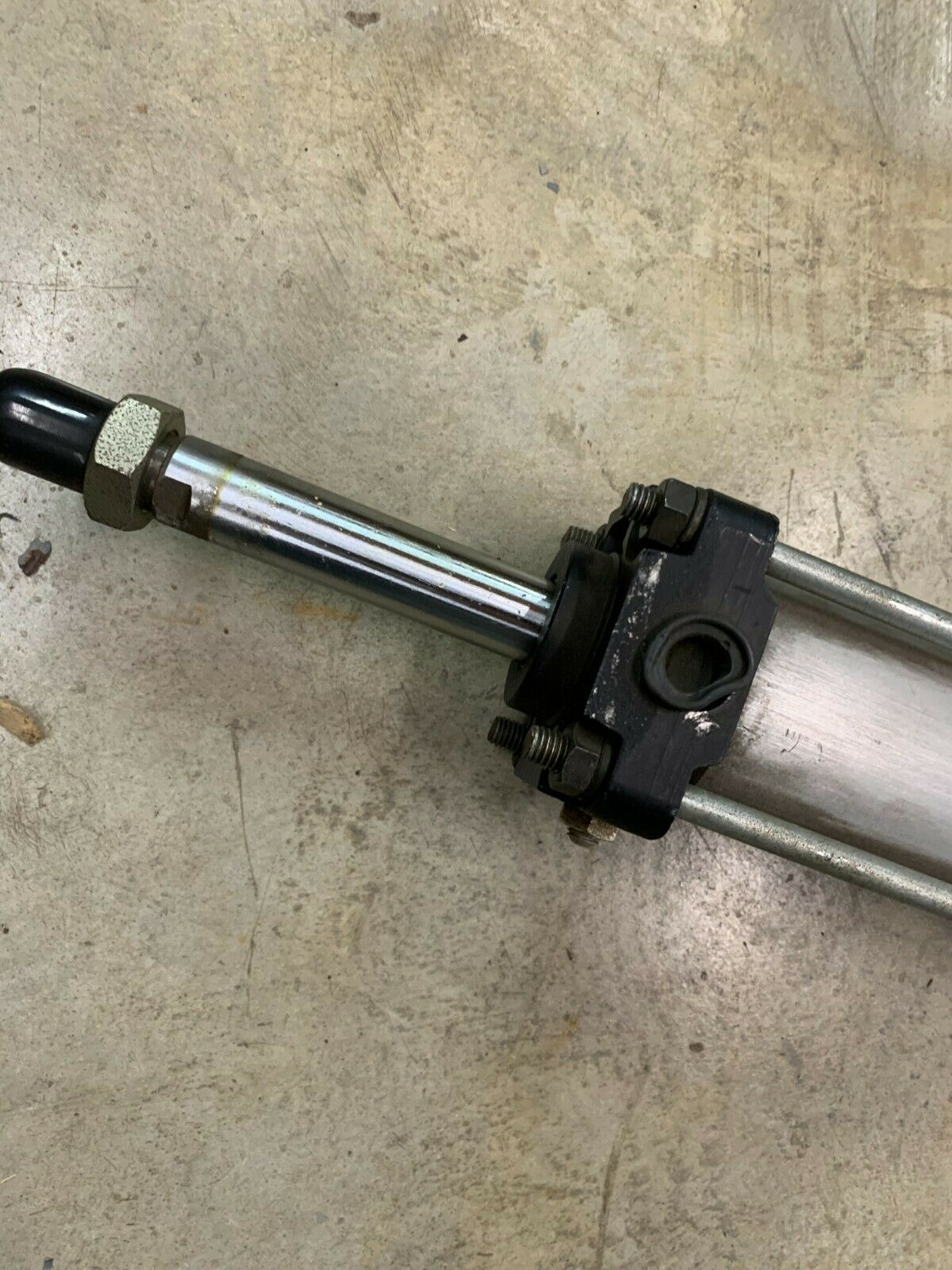 USED SMC DOUBLE ACTING PNEUMATIC CYLINDER CDA1TN150-700