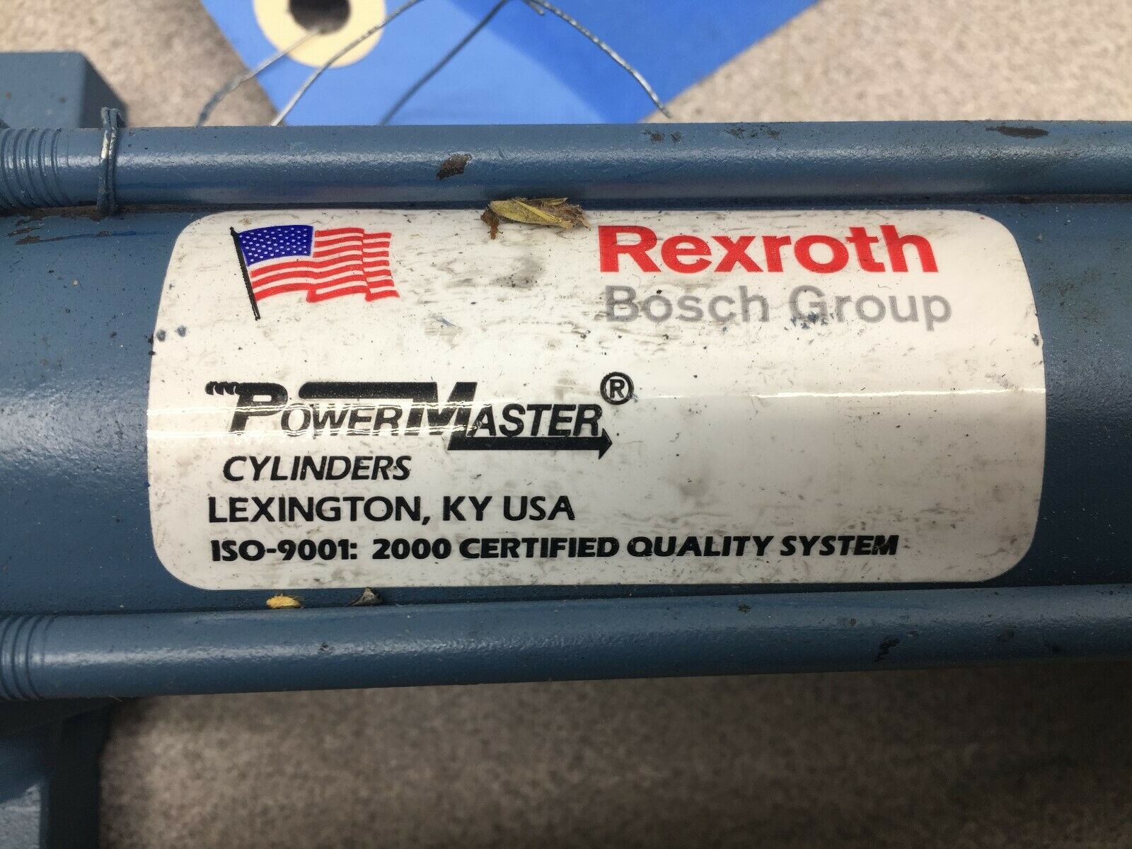 NEW NO BOX REXROTH 1 1/2 X 13 250 PSI PNEUMATIC CYLINDER MS2-PP