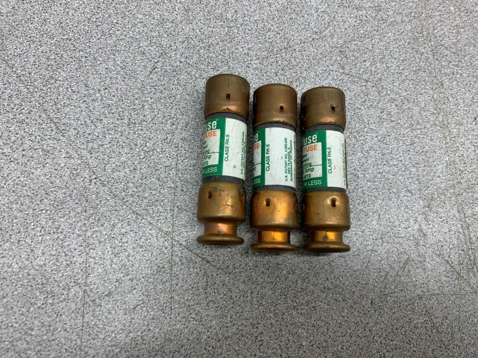 LOT OF 3  NEW NO BOX LITTELFUSE FLNR-1-6/10