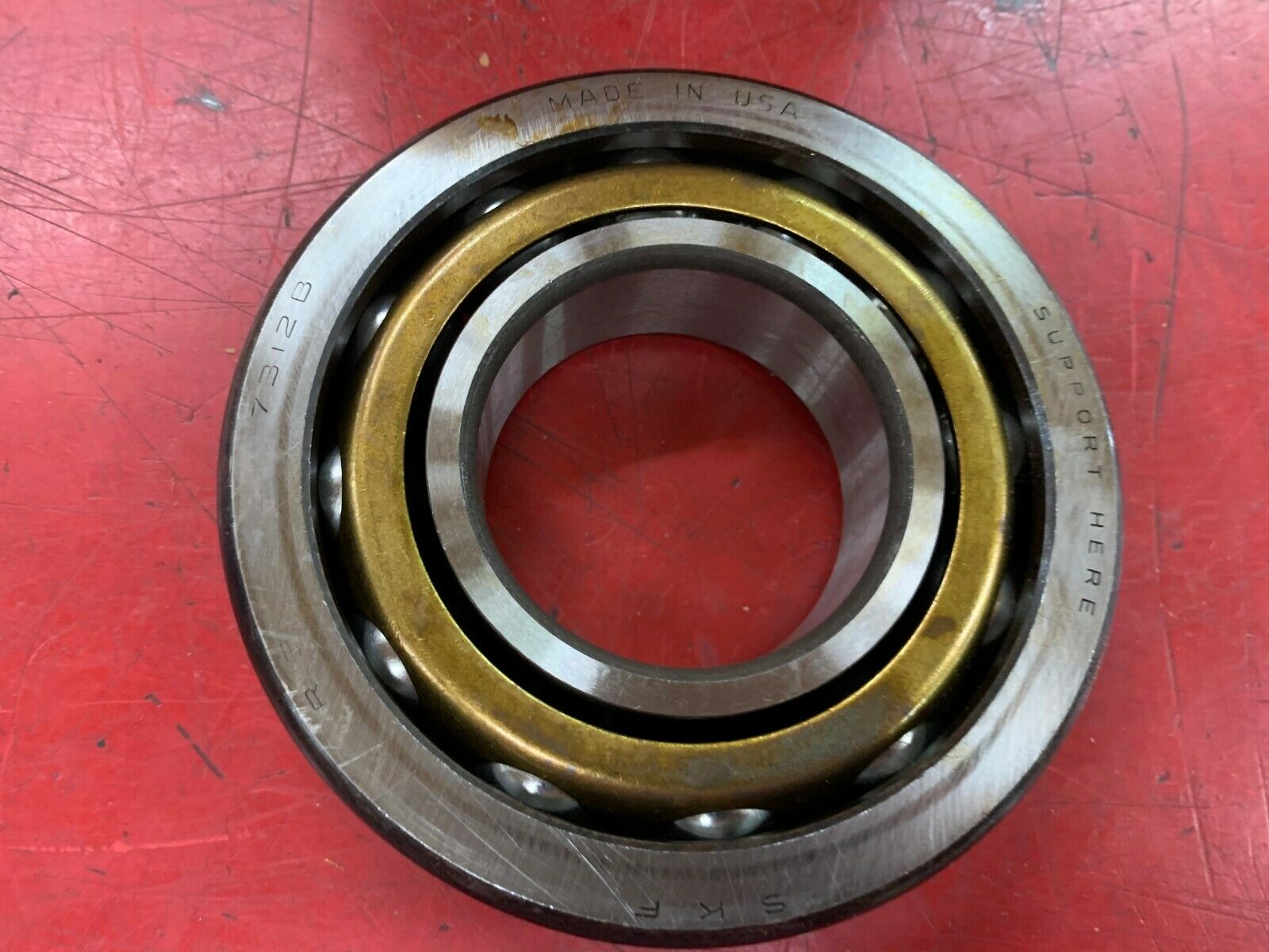 NEW IN BOX SKF ANGULAR CONTACT BEARING 7312BYG