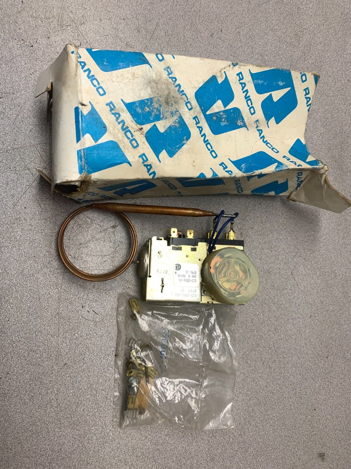 NEW RANCO HEAT PUMP CONTROL E15-2501-666 MOTOR 240V. E15-2501-70