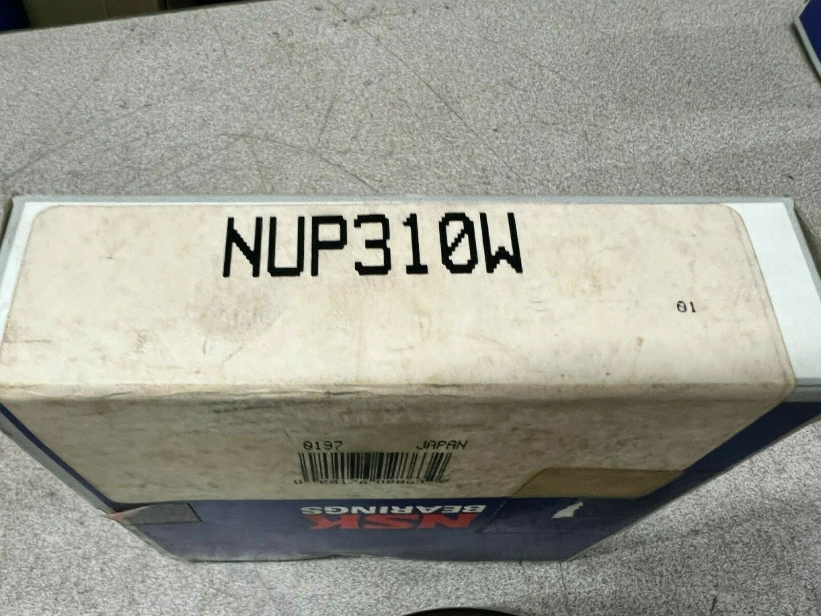 NEW IN BOX NSK NUP310 CYLINDRICAL BEARING NUP310W