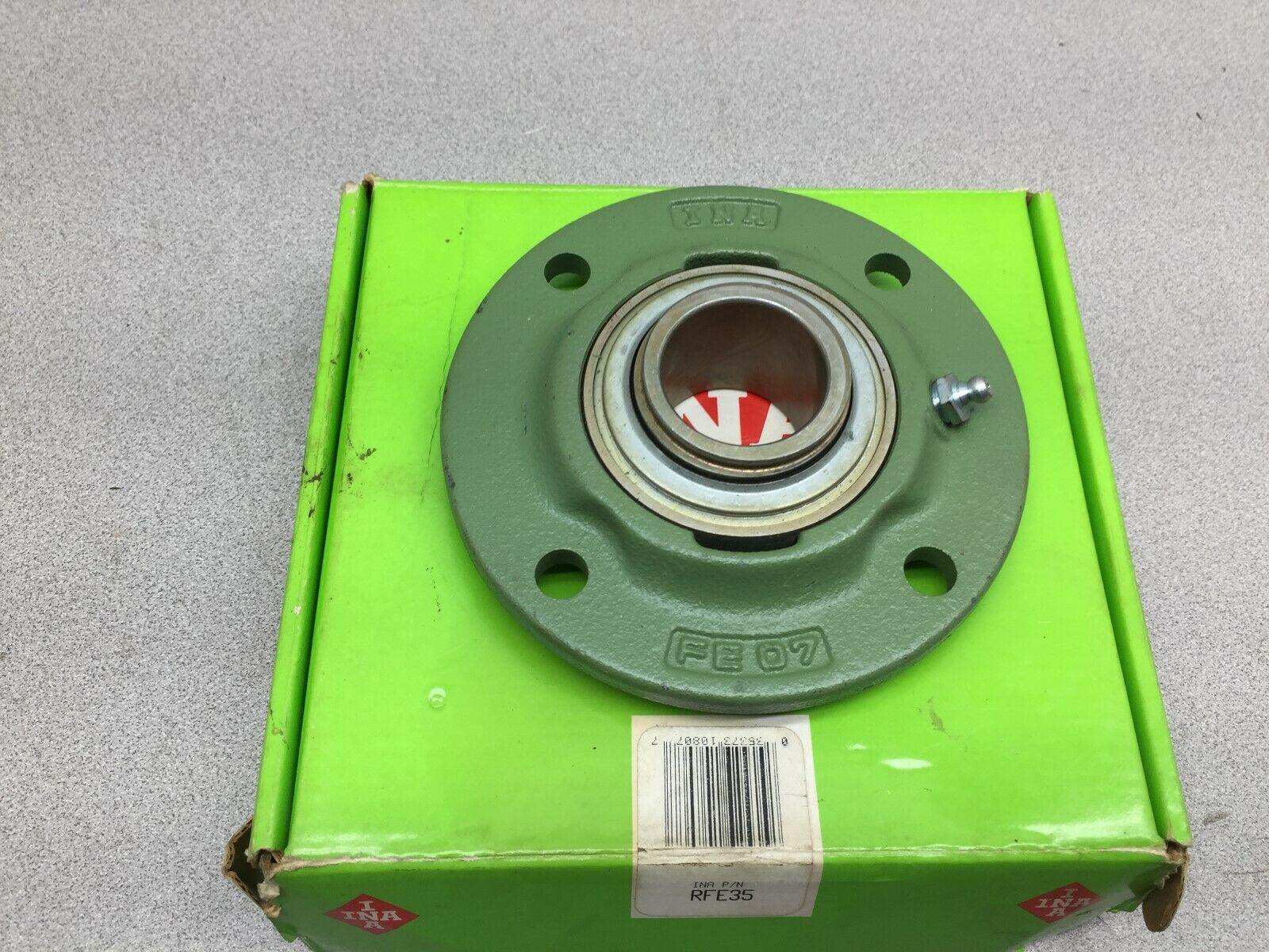 NEW IN BOX INA FLANGE BEARING RFE35