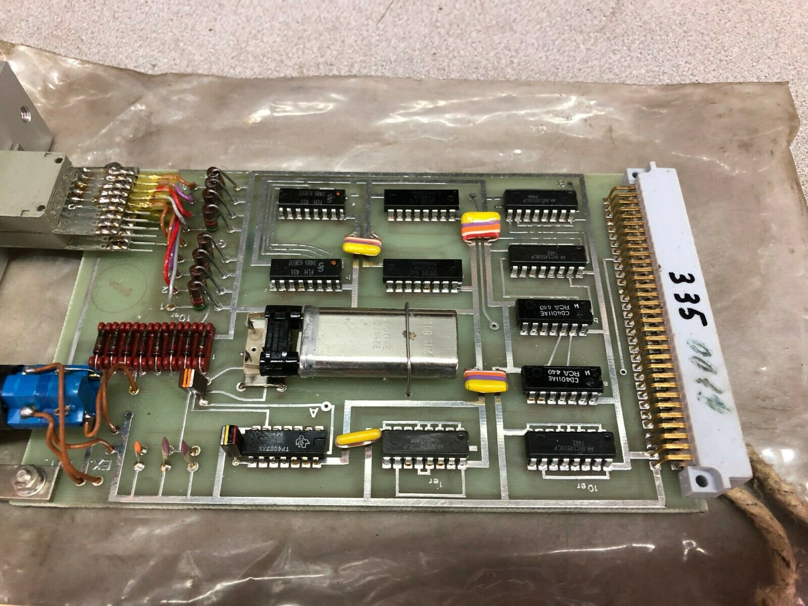 USED VENTILZEIT PROGRAMM CIRCUIT BOARD 3060-0017