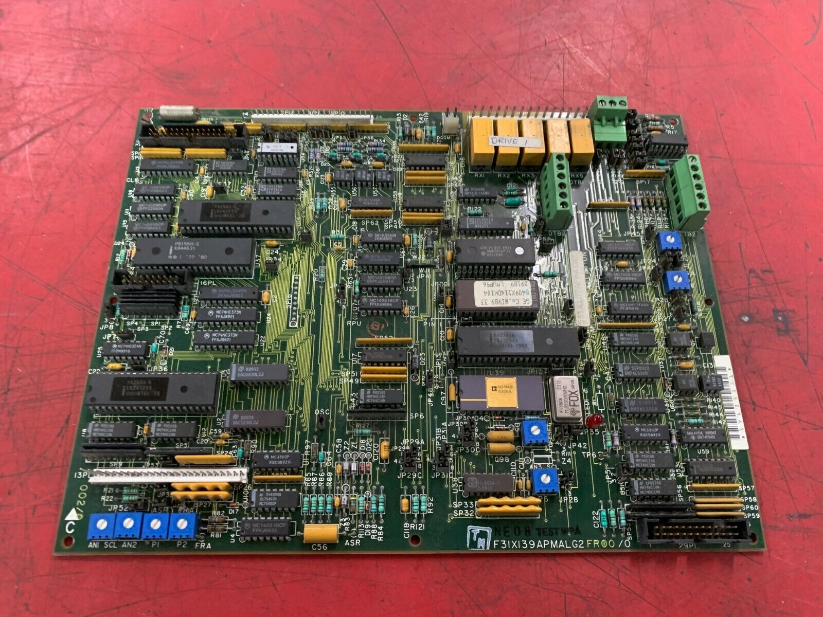 USED GENERAL ELECTRIC F31X139APMALG2 FR00/0 CIRCUIT BOARD 531X139APMAKM7