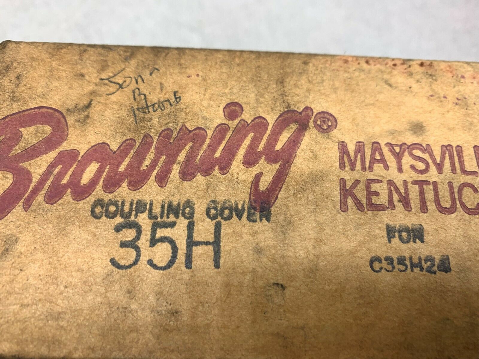 NEW IN BOX BROWNING COUPLING COVER 35H