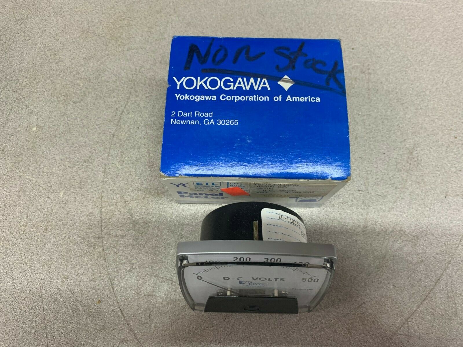 NEW IN BOX YOKOGAWA 0-500 VDC METER YE/162011SFSF