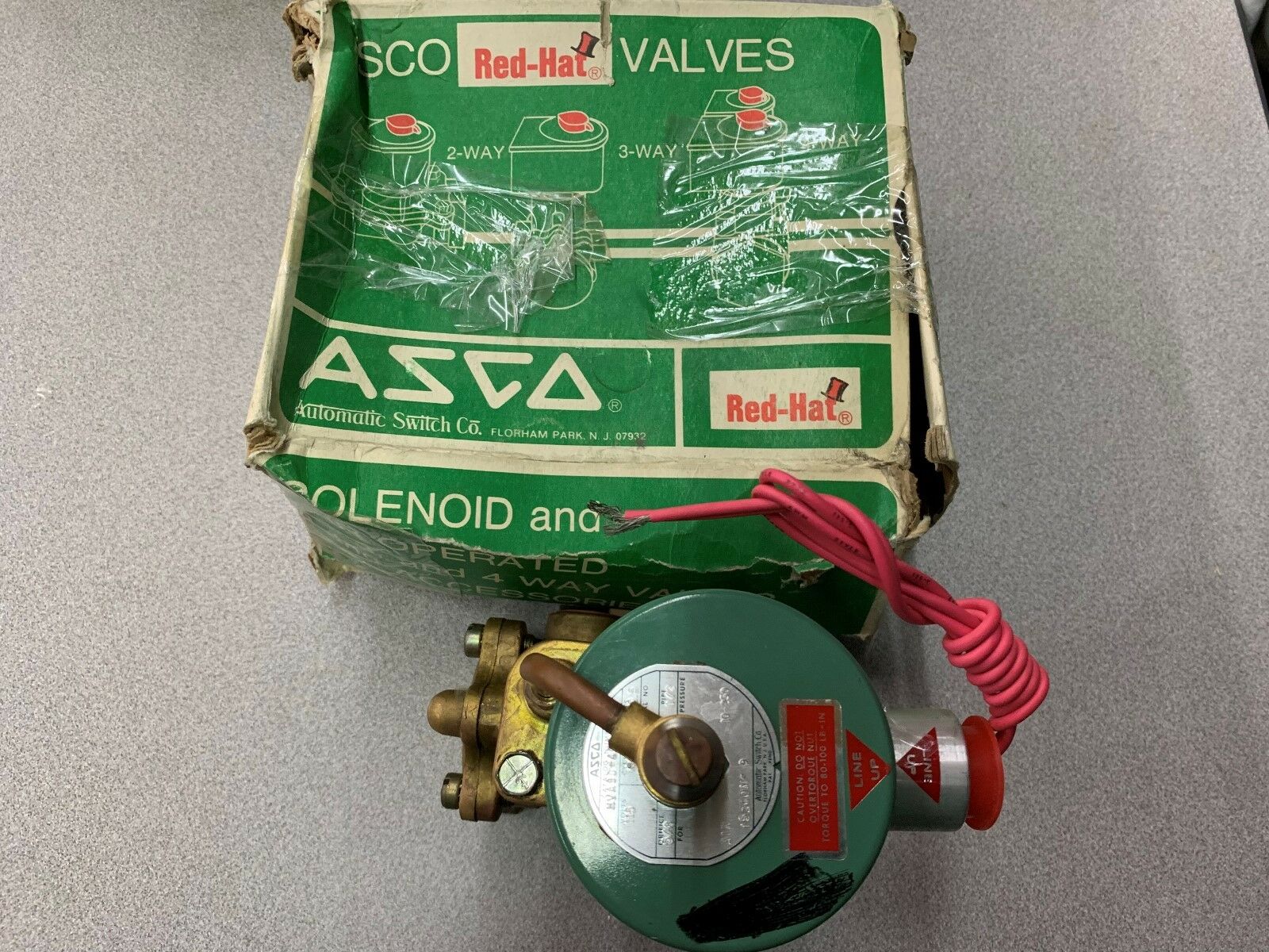 NEW IN BOX ASCO VALVE HVA90-405-2J