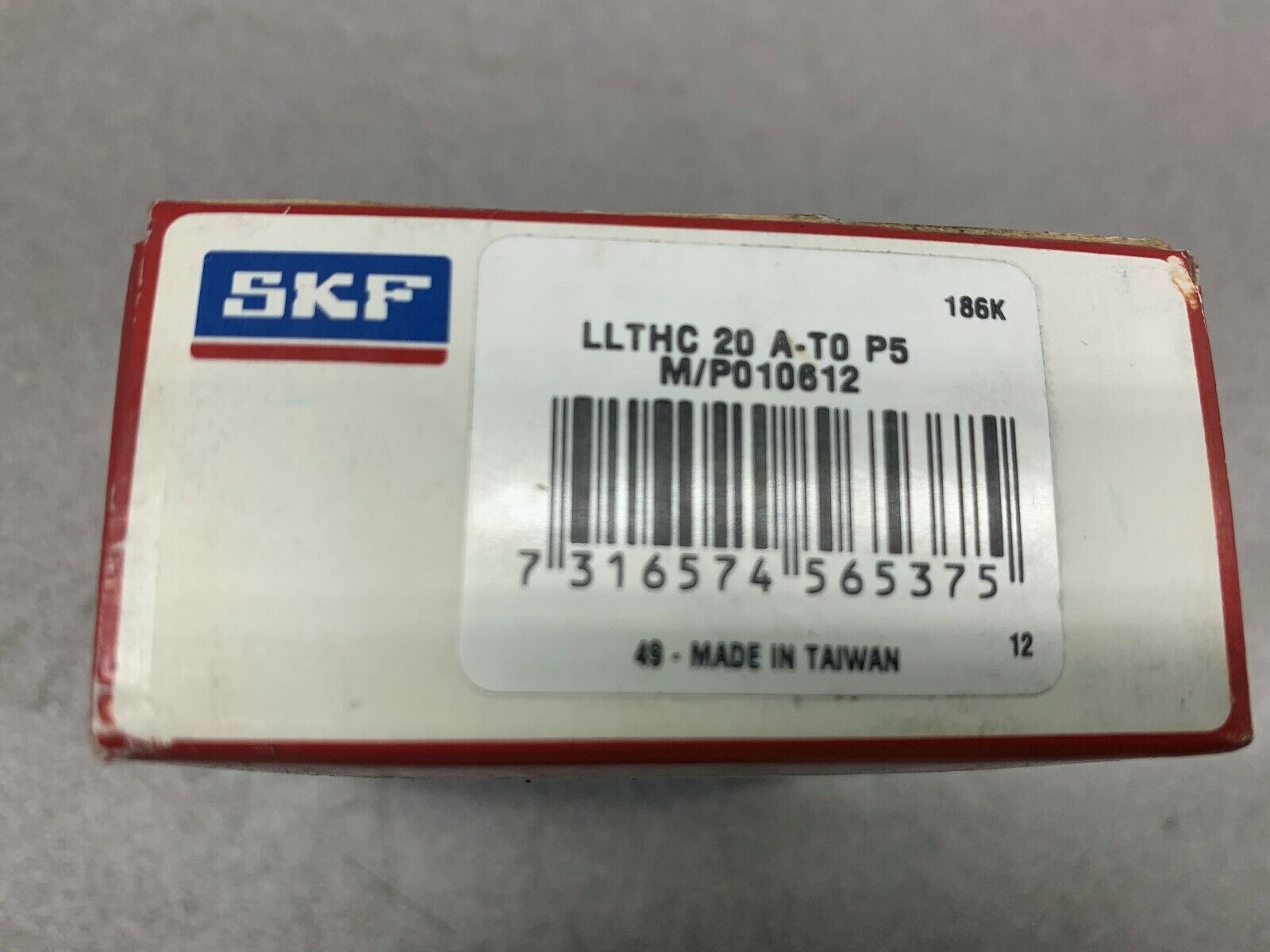 NEW IN  BOX SKF BEARING LLTHC 20 A-TO- P5 M/P010612