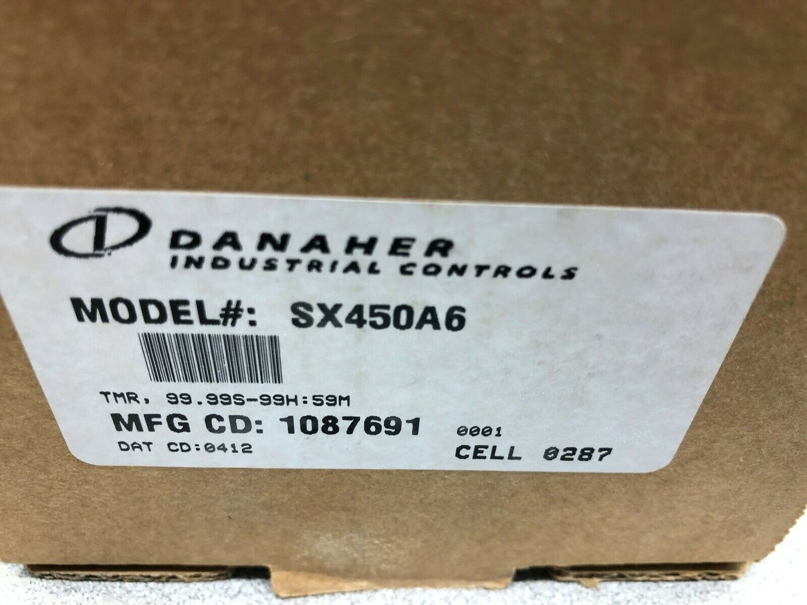 NEW IN BOX DANAHER 99.99S-99H:59M TIMER SX450A6