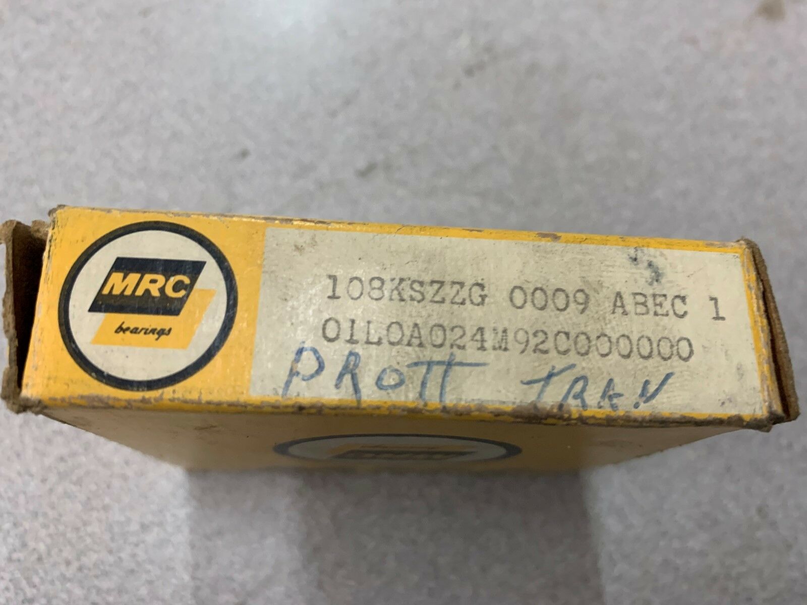 NEW IN BOX TRW BEARING 108KSZZG