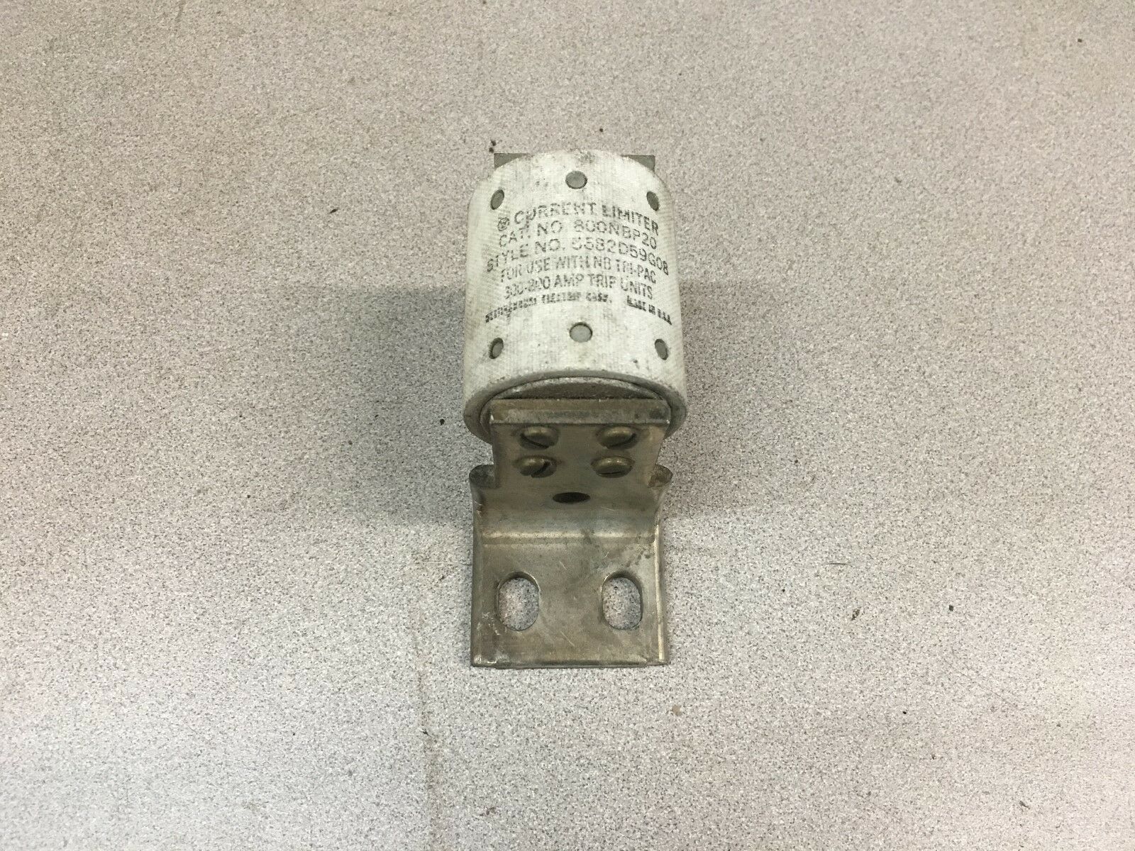 NEW NO BOX WESTINGHOUSE CURRENT LIMITER FUSE 800NBP20