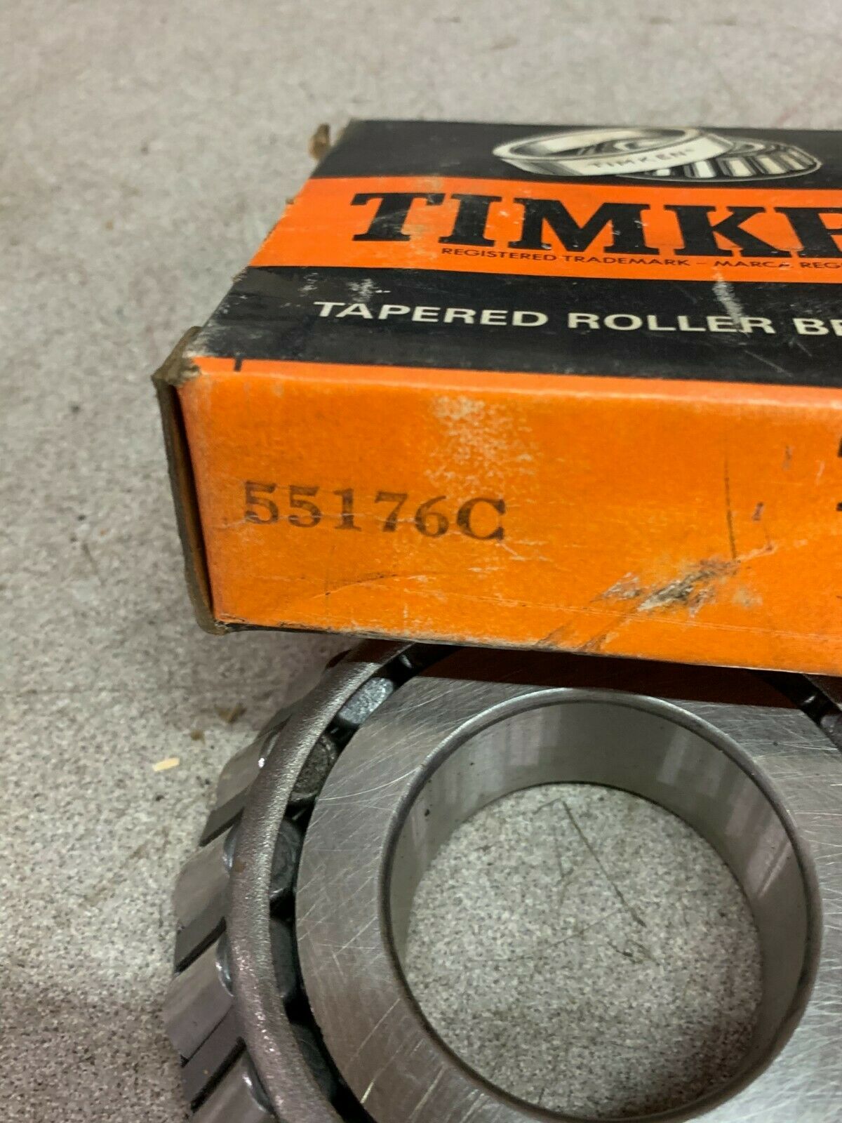 NEW IN BOX TIMKEN TAPERED ROLLER CONE BEARING 55176C