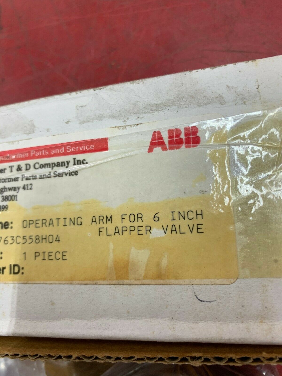 NEW IN BOX ABB OPERATING ARM 763C558H04