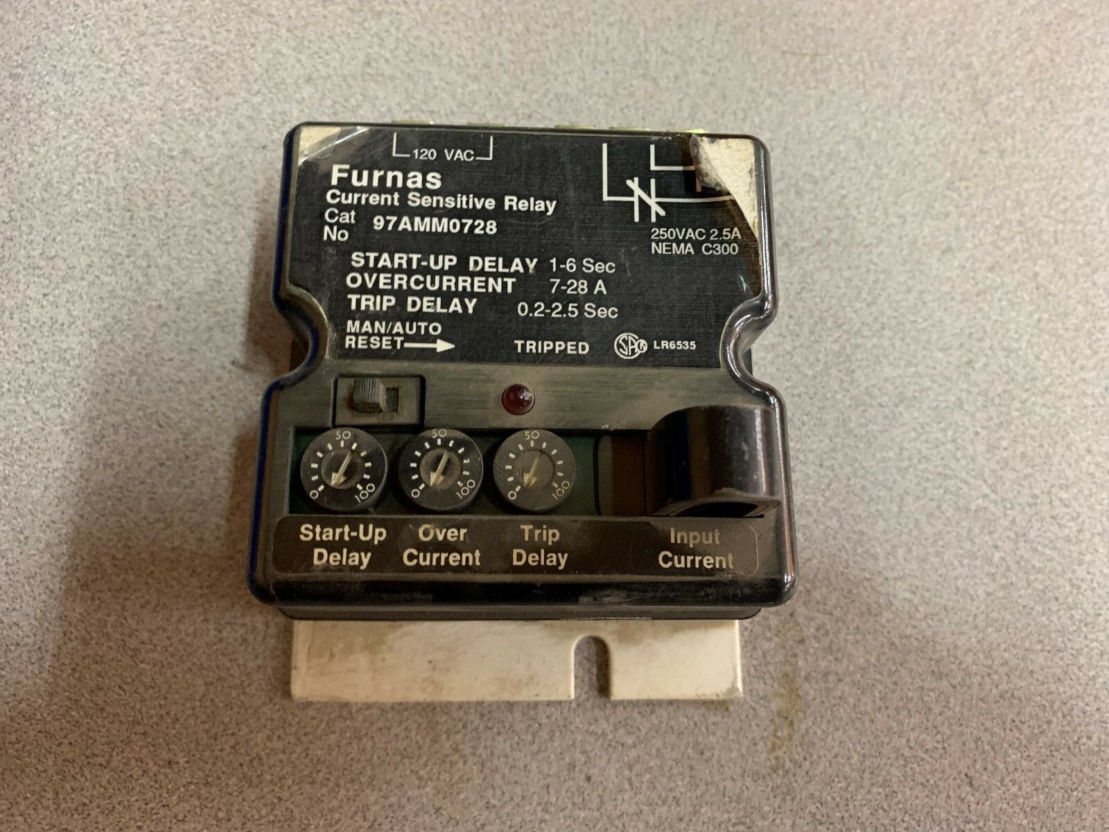 USED FURNAS RELAY 97AMM0728