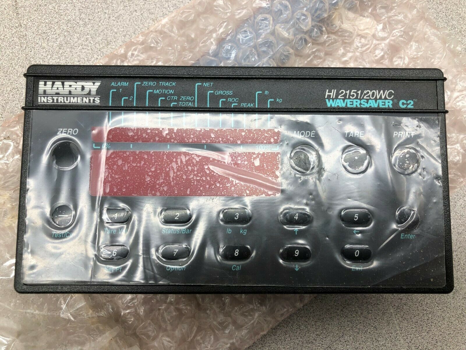 NEW NO BOX HARDY INSTRUMENTS WAVERSAVER C2 DISPLAY ASSY 0535-0386-01 REV F