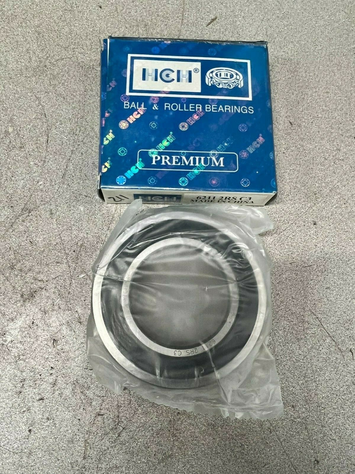 LOT OF 3 NEW IN BOX HCH BALL BEARING 6211 2RS C3