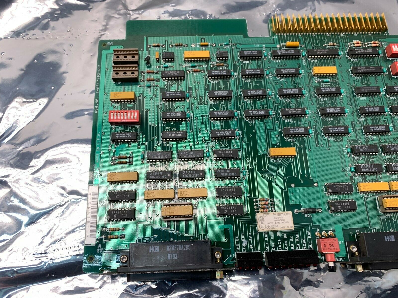 USED GENERAL ELECTRIC FANUC CIRCUIT BOARD IC600BF830K