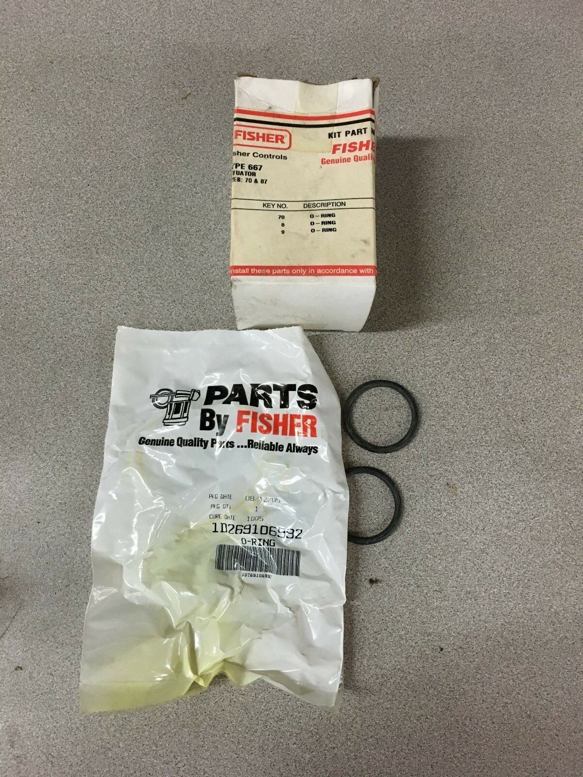 NEW IN BOX FISHER ACTUATOR REPAIR KIT R667X000702