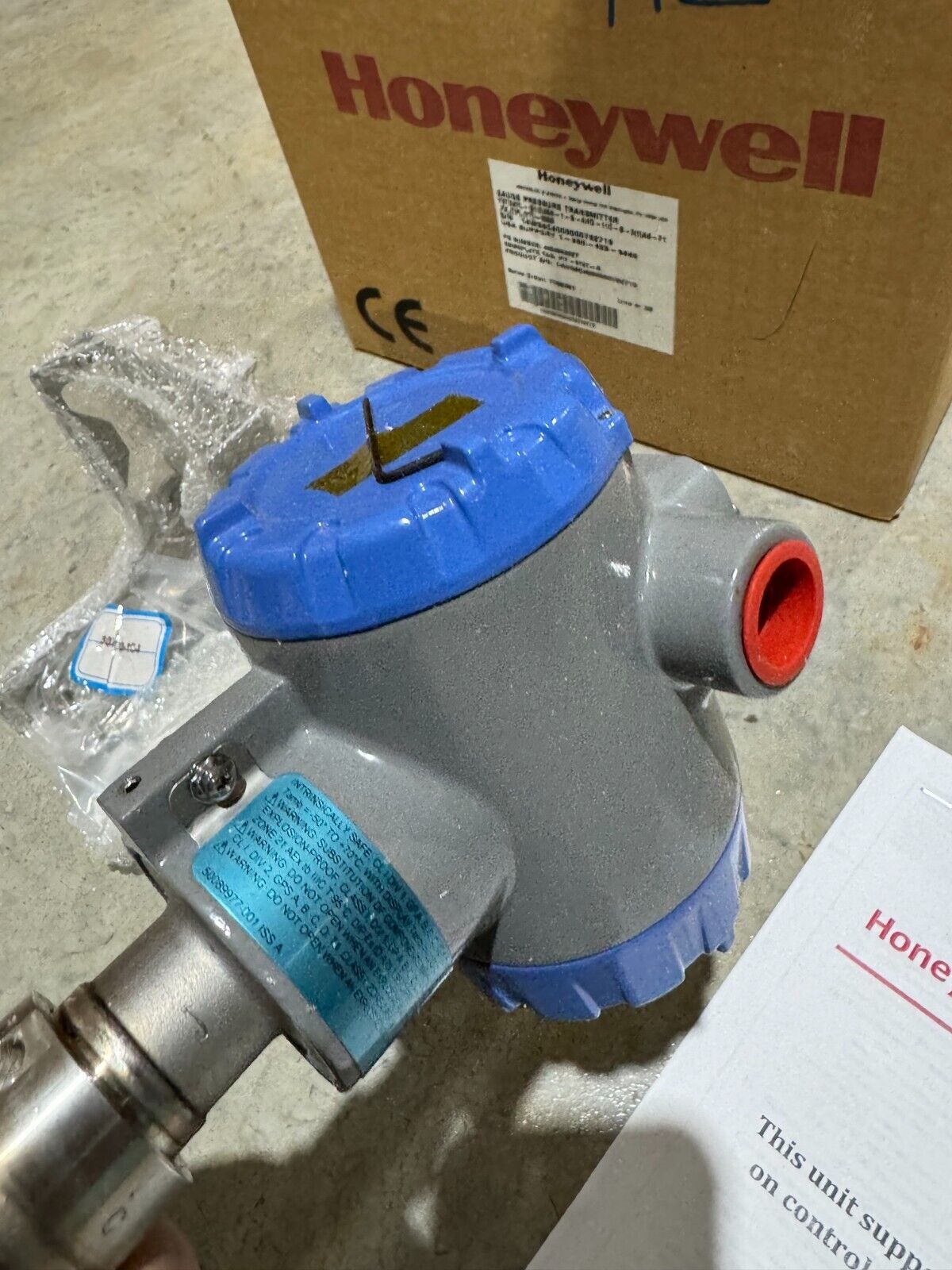 HONEYWELL PRESSURE TRANSMITTER STG87L-E1G000-1-B-AHD-11C-B-21A6-F1 FX,TP,YT-0000