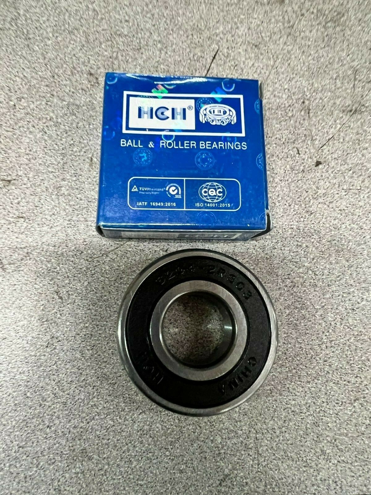 LOT OF 6 NEW IN BOX HCH BALL BEARING 6204 2RS C3