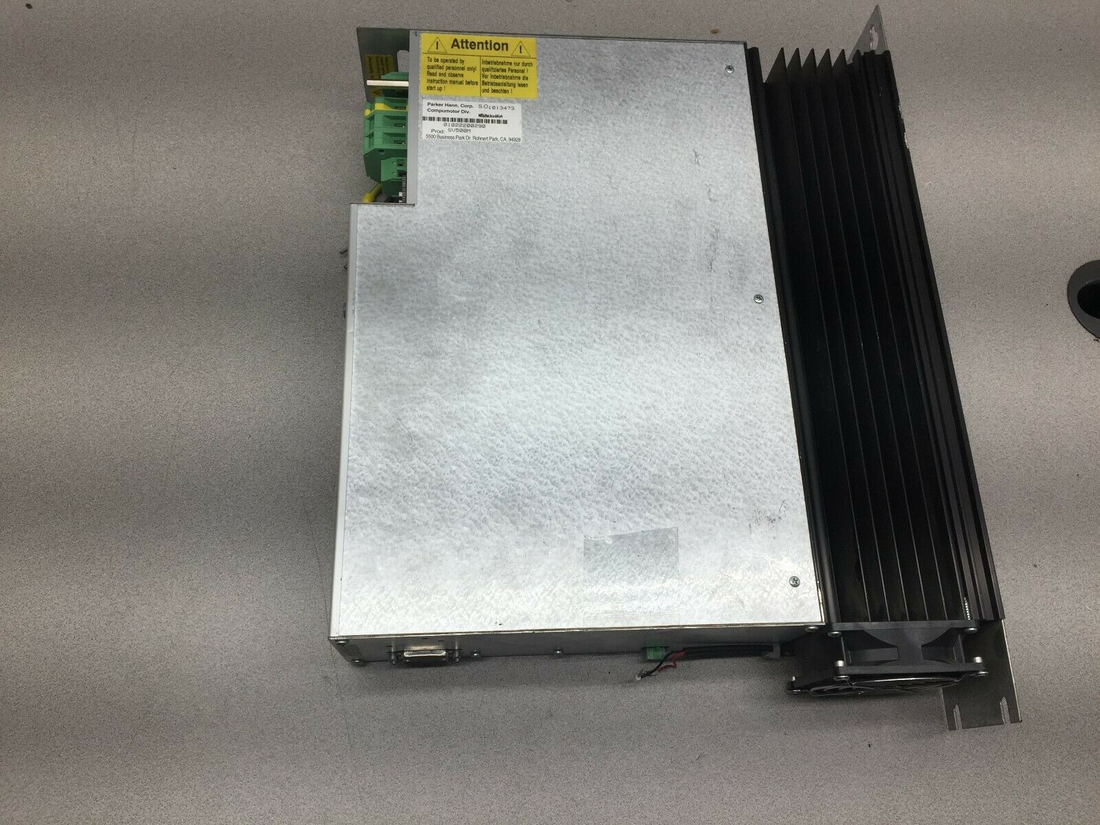 USED PARKER COMPUMOTOR SERVO DRIVE SV500M