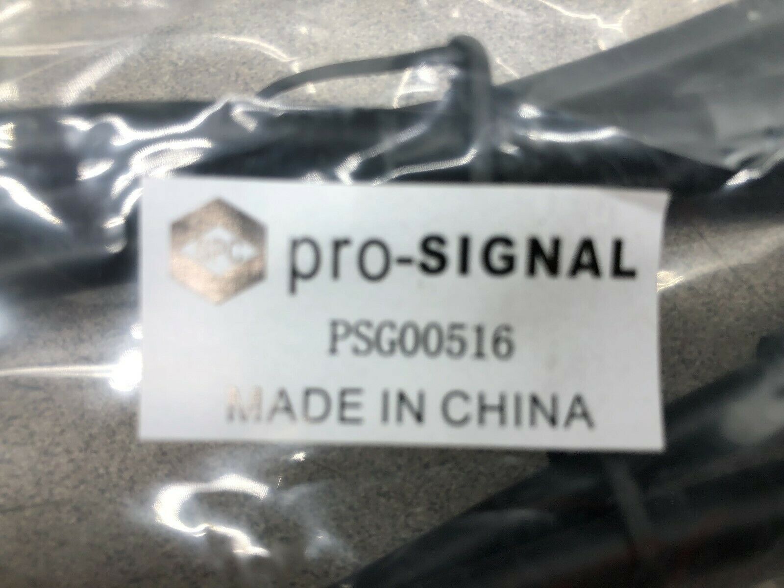 NEW IN PACK (LOT OF 3) PRO SIGNAL BNC MALE TO BNC MALE RG-59/U COAXIAL LEAD 75 O