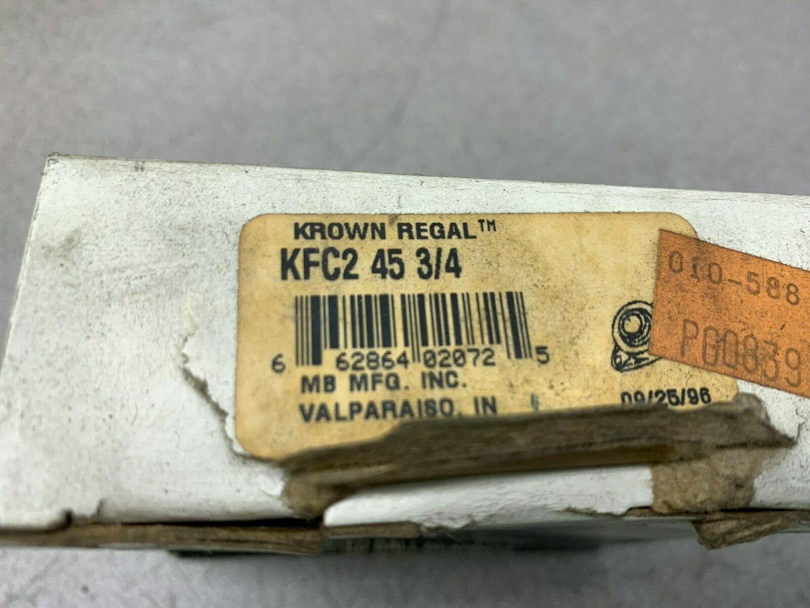 NEW IN BOX KROWN FLANGE BEARING KFC2 45 3/4