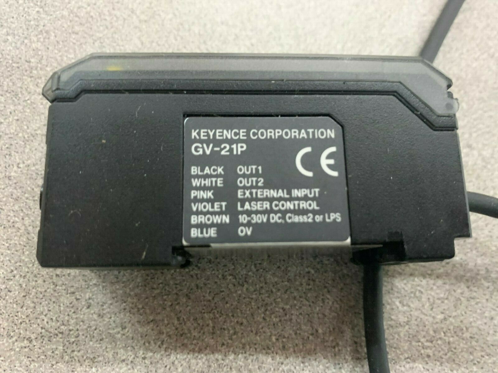 USED KEYENCE SENSOR GV-21P