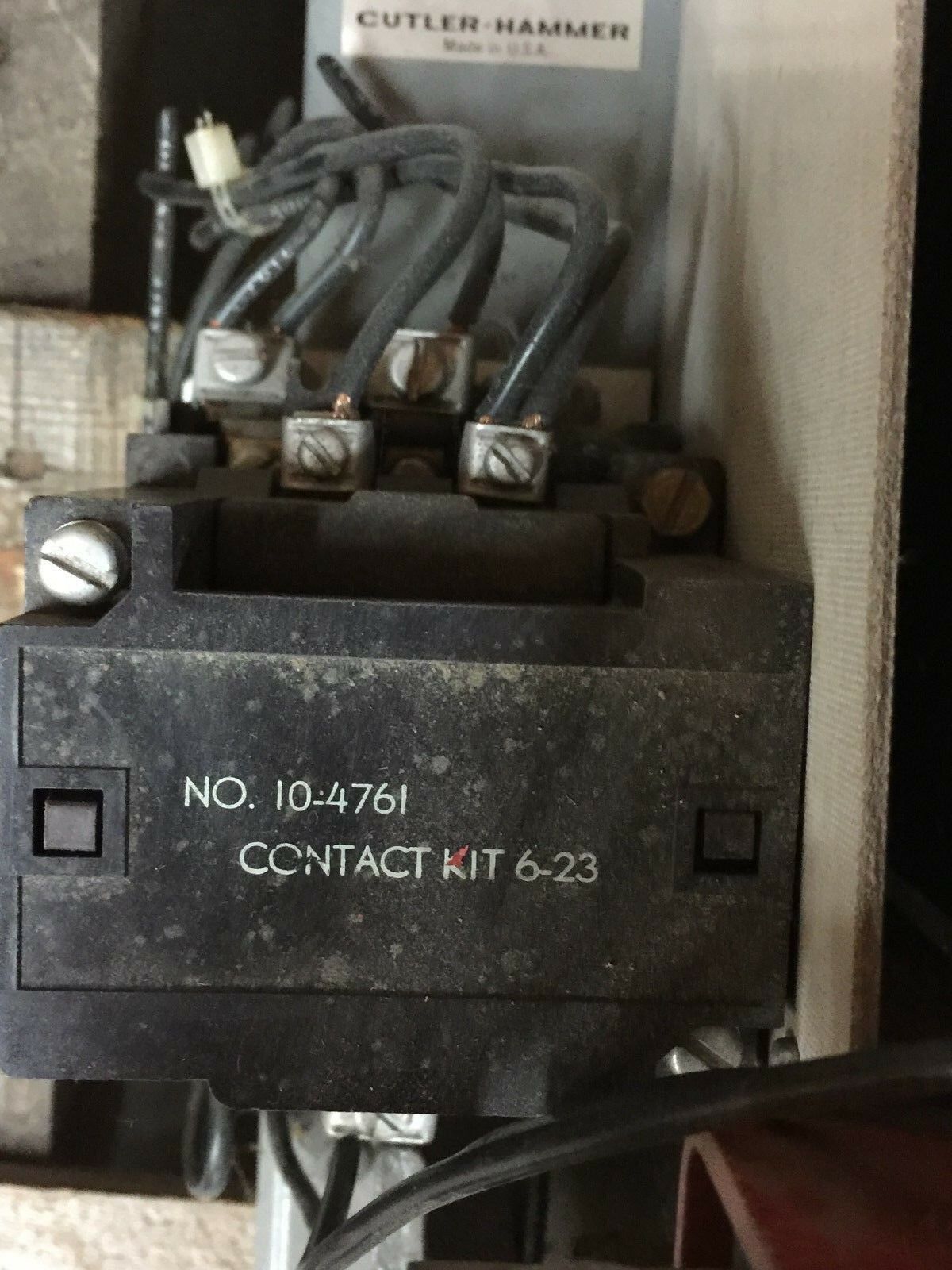 USED CUTLER-HAMMER SIZE 7 STARTER C10KN3 SERIES A1 CONTACTOR